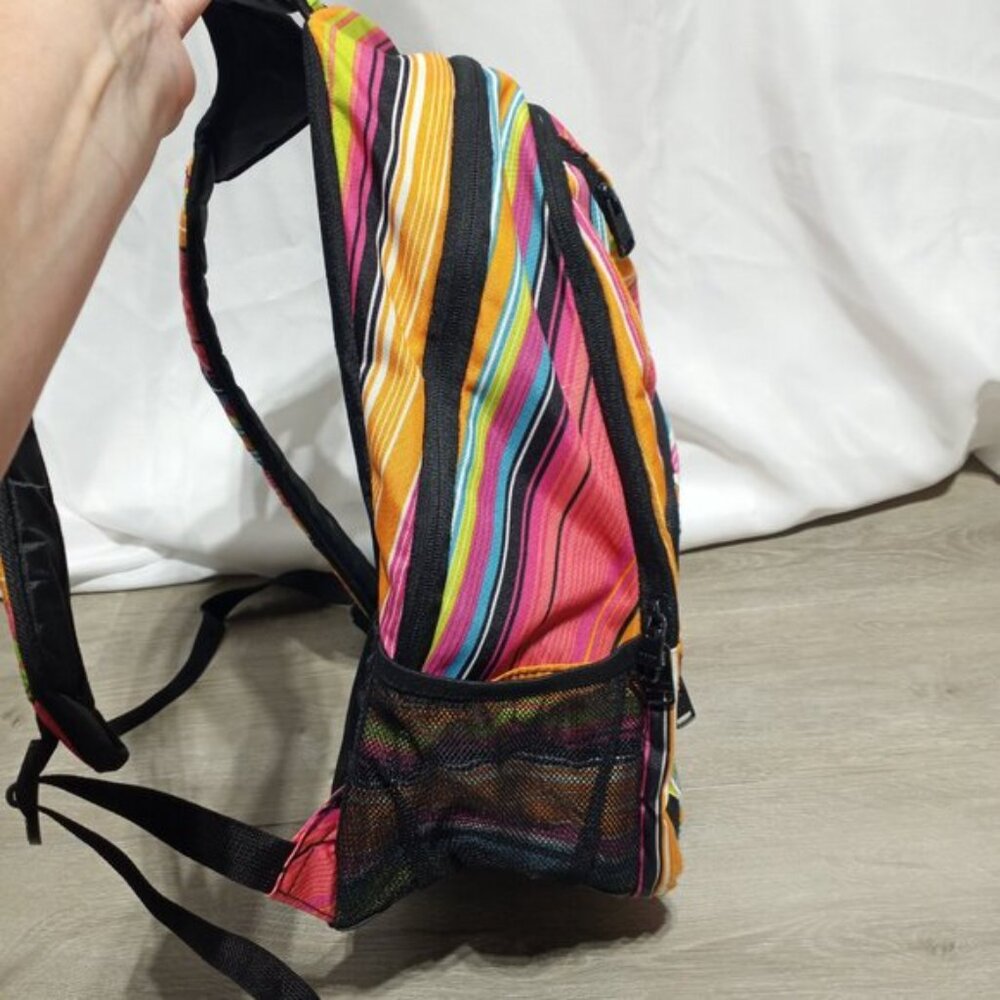 Roxy Colorful Spell Out Backpack - Picture 4 of 12